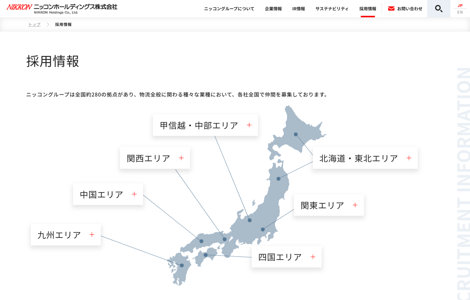 ニッコンホールディングス株式会社 コーポレートWebサイト