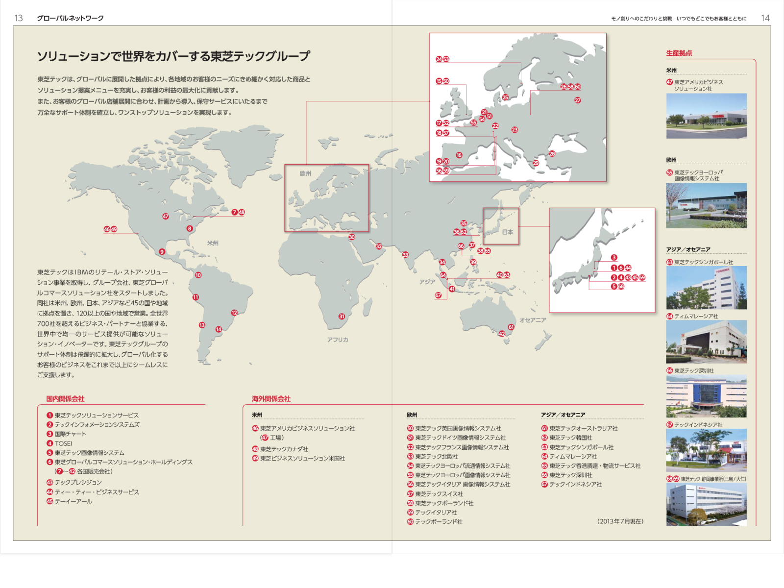 東芝テック 会社案内
